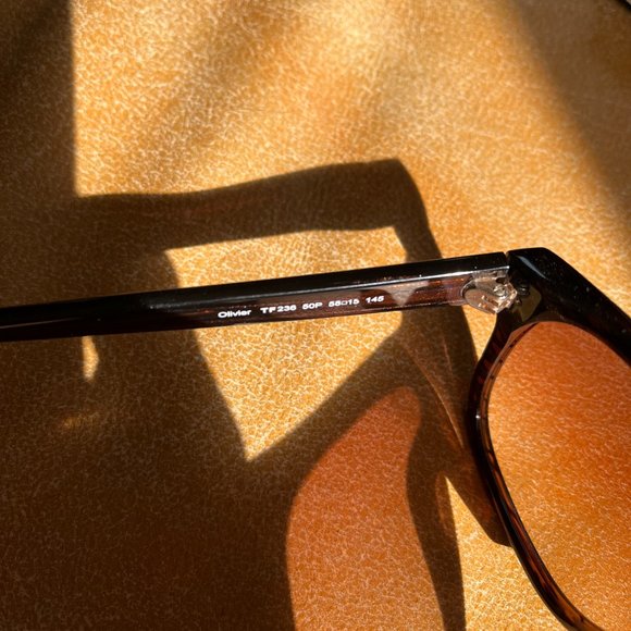 Tom Ford Olivier TF236 05B 58 15 145 Sunglasses Oval sunglasses - Picture 3 of 5